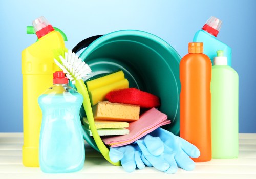 Sustainable sofa cleaning with waste separation and recycling